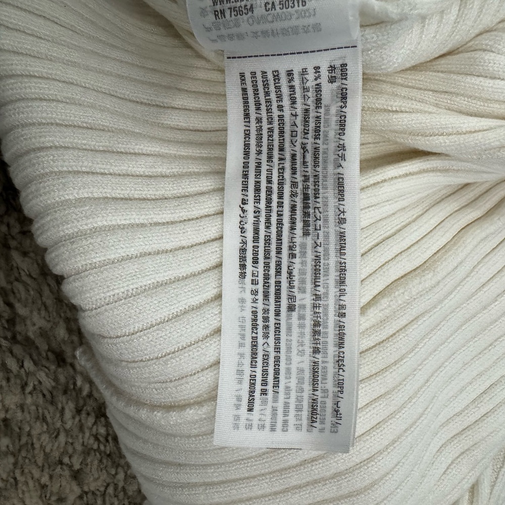 A&F Elevated Keyhole Ribbed Knit Dress - Picture 7 of 7